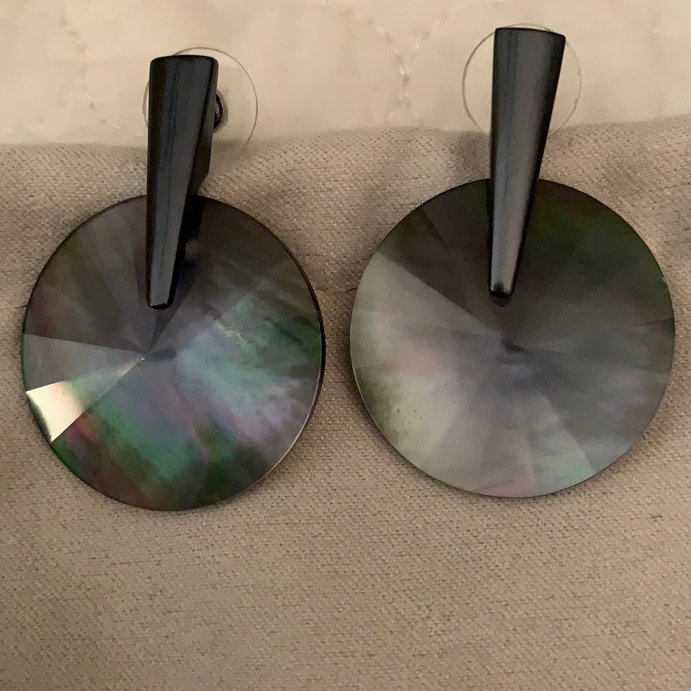 EUC - Kendra Scott Jolie in Gunmetal